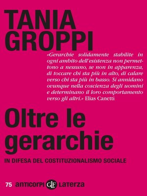 cover image of Oltre le gerarchie